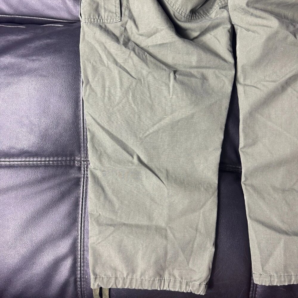 5.11 Tactical Series Mens Cargo Pants Green Flat Front Workwear XL‎ (39.5-43) - Picture 6 of 15